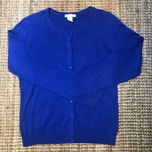 H&M Royal Blue Women's Cardigan